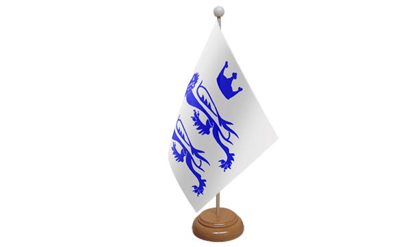 Berkshire Old Small Flag with Wooden Stand